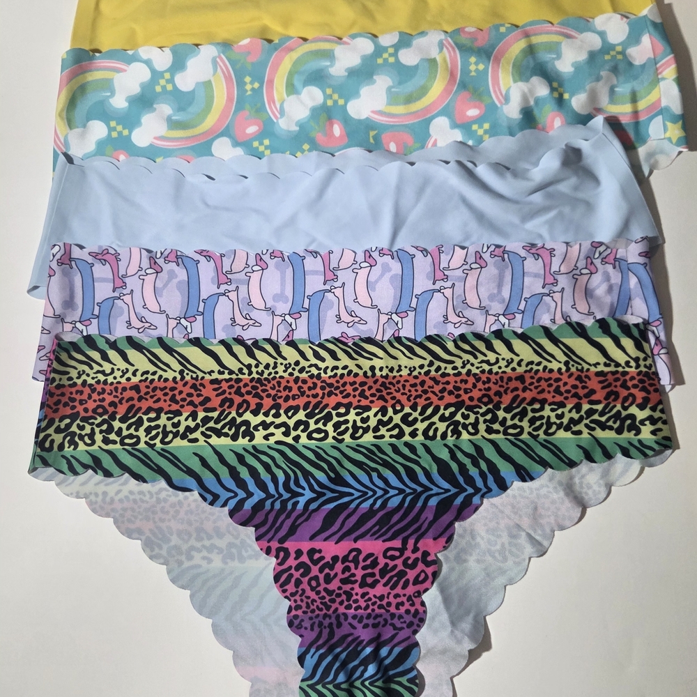 Colorful Womens Spandex Panties